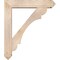 Ekena Millwork Olympic Arts and Crafts Smooth Bracket w/ Offset Brace, Douglas Fir, 7 1/2"W x 38"D x 44"H BKT0806X38X44OLY03SDF - alternate 4